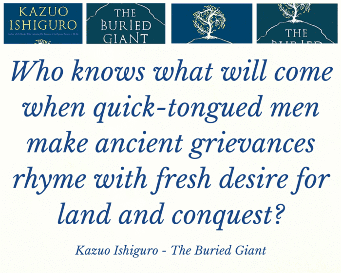 5 Powerful Quotes from Kazuo Ishiguro's Novel 'The Buried Giant' - HubPages