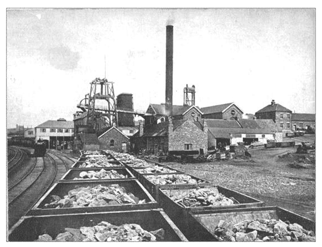 Rows of ore-laden wagons await removal to works on Teesside from Lumpsey Mine near Kilton Junction. Something like 65% of North Yorkshire & Cleveland iron ore output was mined between Swainby near Stokesley in the west, and Skinningrove in the east