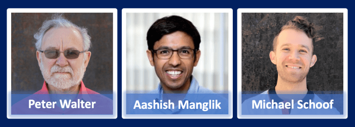 Peter Walter, Aashish Manglik, and Michael Schoof are the scientists behind the discovery of AeroNabs.