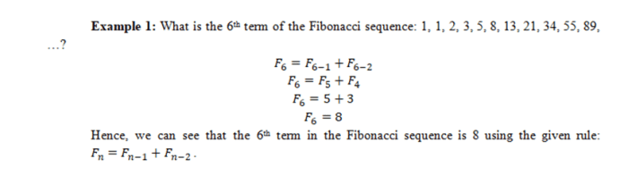 fibonacci sequence formula proof