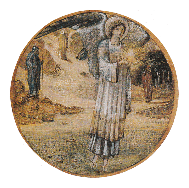 This watercolour was published posthumously in a limited edition book in 1905 by the artist's widow. Image courtesy of Wiki Commons