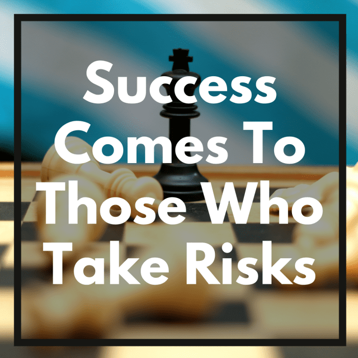 essay on taking risks