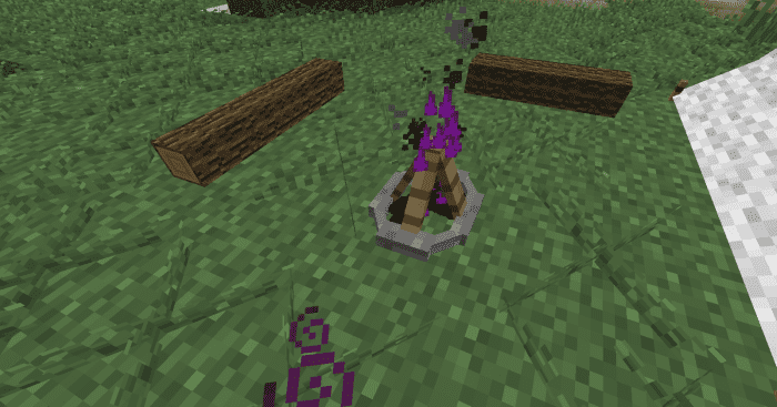 Not all campfire effects are beneficial. Some make players nauseous, others poison them, and there is even one that can inflict Wither.