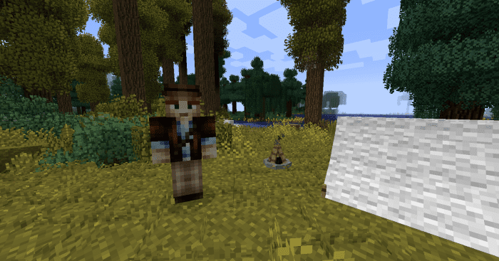 Campers can be found almost anywhere in the world, and will be glad to trade with anyone who has a few emeralds.
