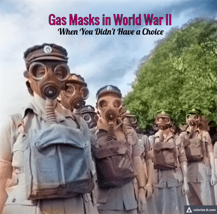 Gas Masks in World War II When You Didn't Have a Choice HubPages