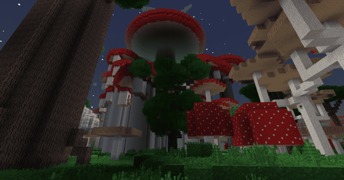 The Twilight Forest has many types of biomes and structures, and while you should be cautious about entering every area you see, many places are almost completely safe to visit.