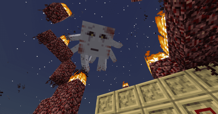 Players will want to bring a bow and lots of arrows with them to almost every boss battle in the mod.