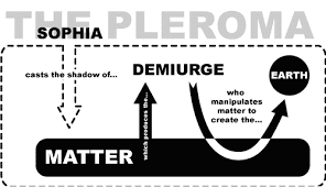 As above, so below. Sophia is our spirit, the demiurge is our Ego. The real task is to get them in line with each other, to work together, not against each other.