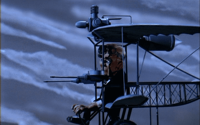 The plane fight at the end was not in the initial version of the film, being added later to pad out the length to 90 minutes.