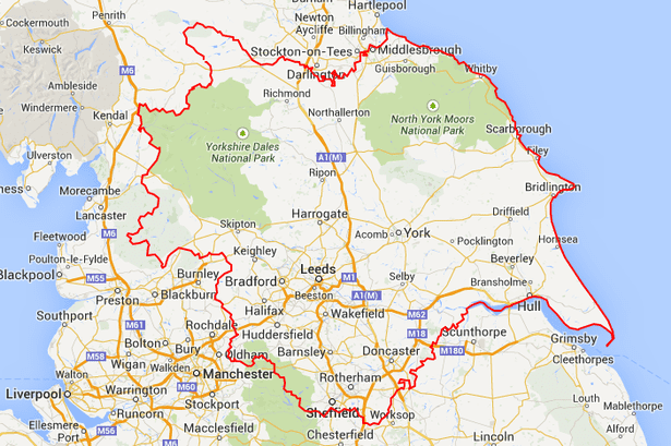 The County of Yorkshire, broad acres, lots of sheep and pubs - the heart of the county's civilisation!