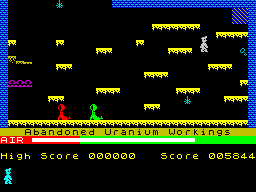 The first adventure for Miner Willy on the ZX Spectrum