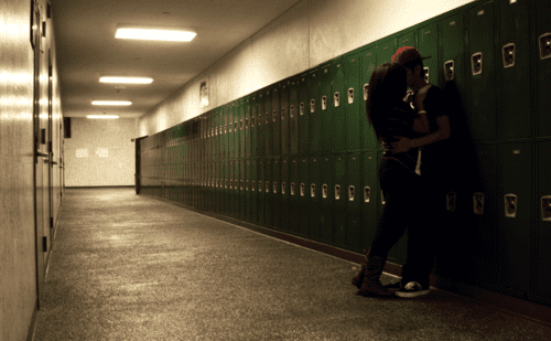 For most teenage girls, making out at high school isn't really romantic at all. It is sometimes about rebellion, and often just an attempt to try and fit in. Most women look back at their teenage relationships with regret. Sad, but true.
