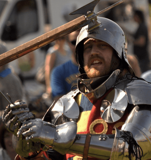 Knight or man-at-arms at Towton - there was little in the way of chivalry in this late March confrontation between the forces of Edward of York and the Lancastrians