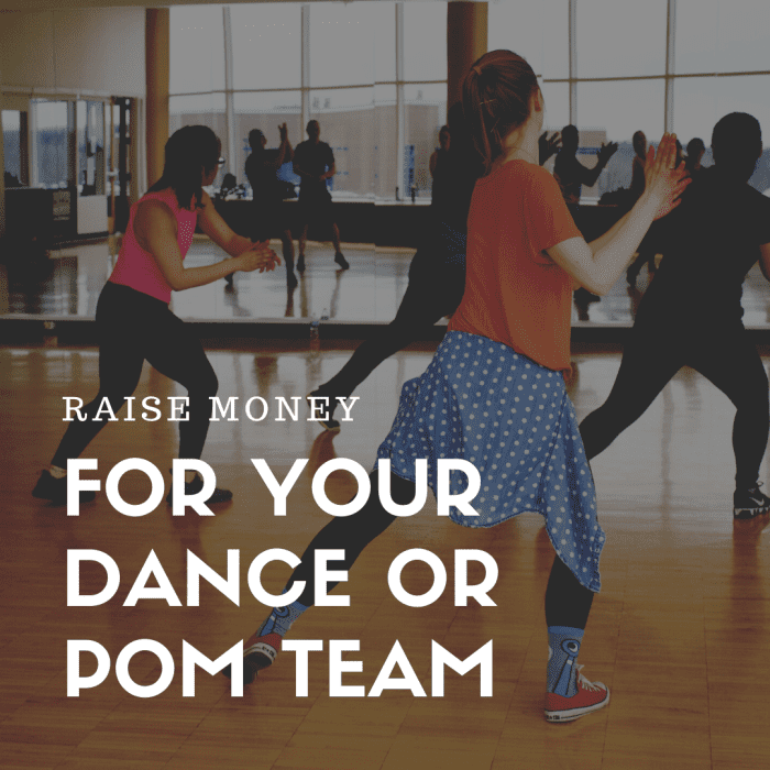 Easy Dance Team Fundraising Ideas