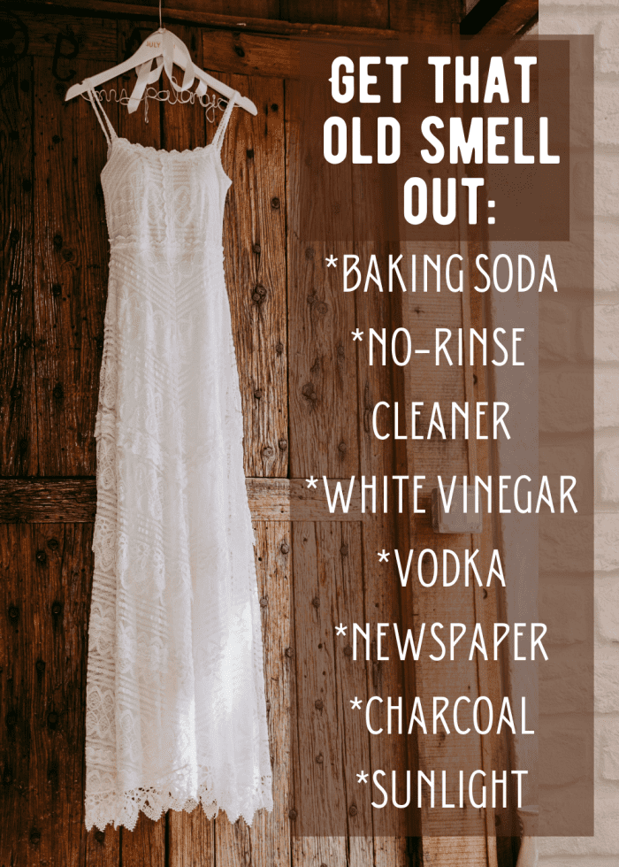 7 Gentle Ways to Get Rid of That "Thrift Shop" Smell From Vintage Clothing Dengarden