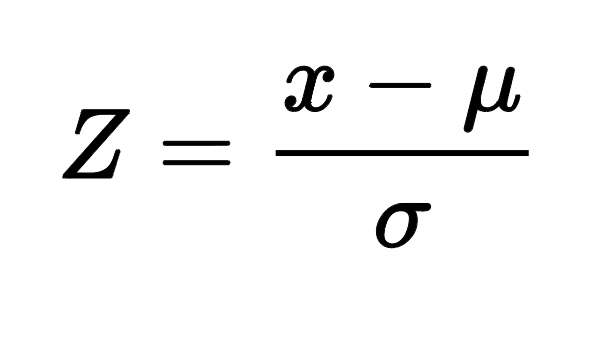 Z-scores are a popular standardized score used in the area of statistics. This method can be used when the mean and standard deviation of a population is known.