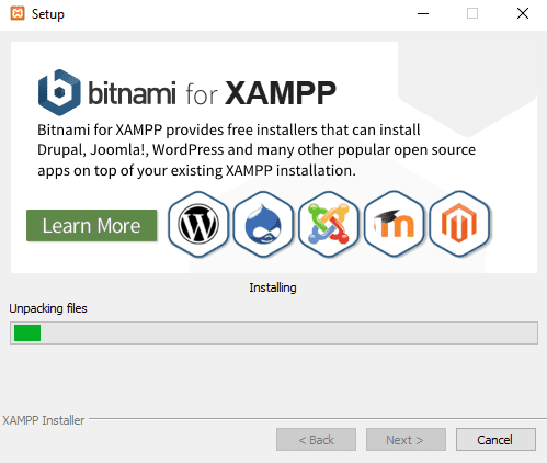 install wordpress on localhost with ampps