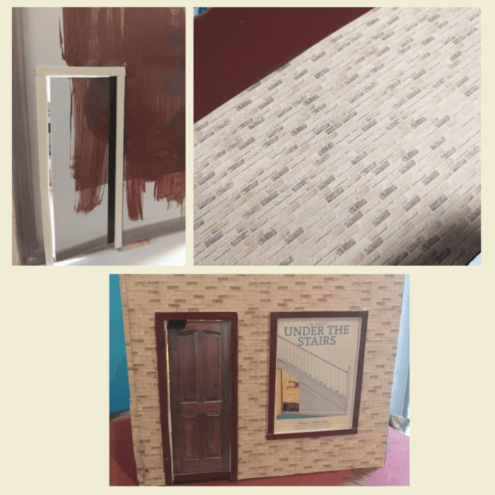 Harry PotterInspired Cupboard Under the Stairs Book Nook (StepbyStep