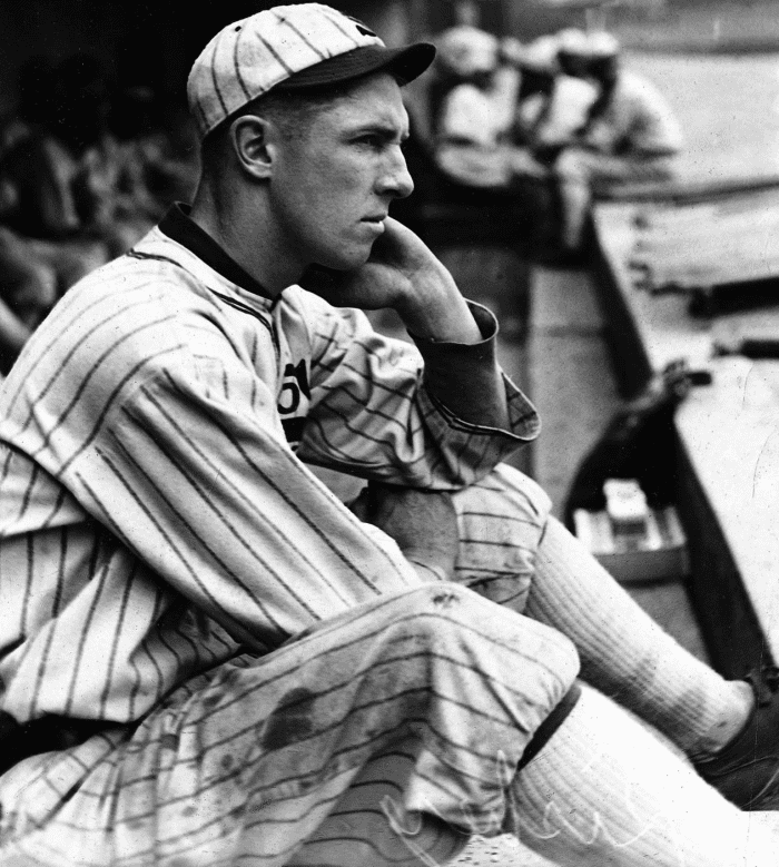 Shoeless Joe Jackson made the final out of the 1919 World Series, which doubled as the final postseason game of his career.