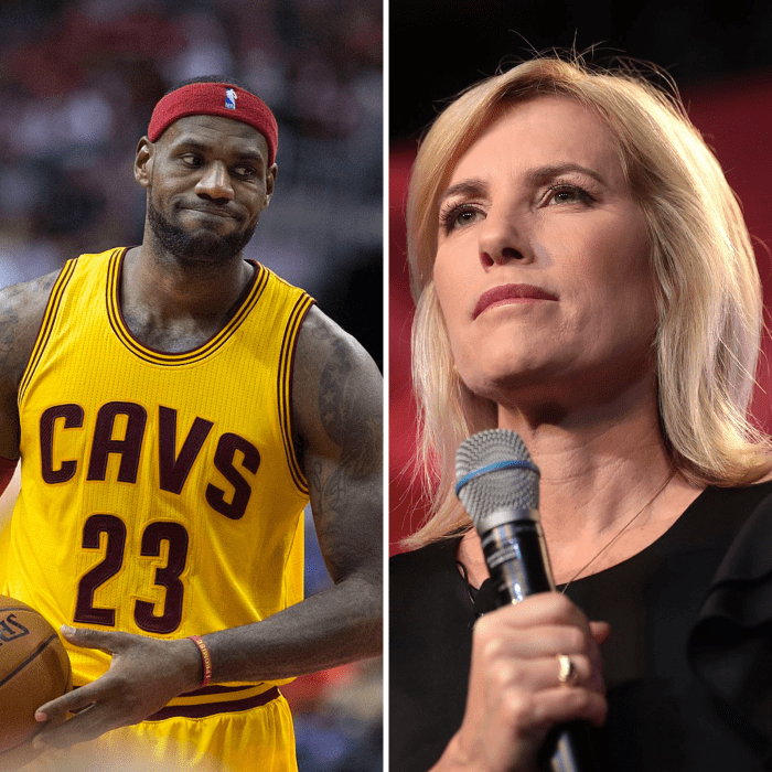 Laura Ingraham tells LeBron James to "shut up and dribble."