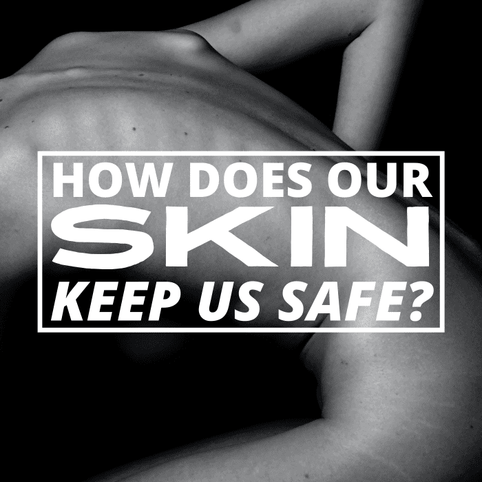 Our skin is all that stands between us and the outside world. Luckily, it is quite effective at keeping us safe.