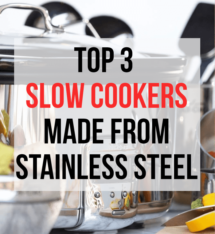 Slow cookers are a great and often easy way to make tasty and healthy meals. This article lists my top 3 recommendations and gives my reasoning and experiences...