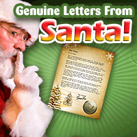You can get a Nice List Certificate, signed letter from Rudolph and other goodies with a Package from Santa.