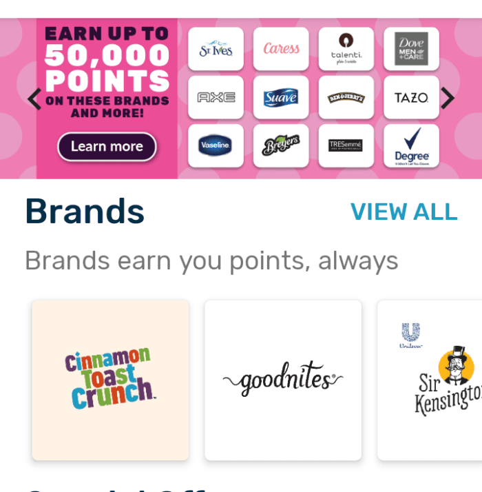 There are various products that earn points on Fetch Rewards and most of them are everyday purchases.