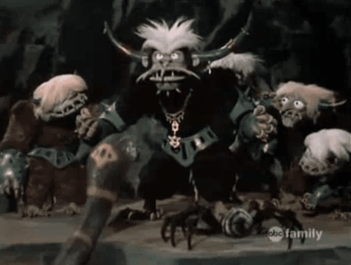 The Awgwas, a race of creatures who turn invisible and influence children to be bad, repeatedly target Claus.