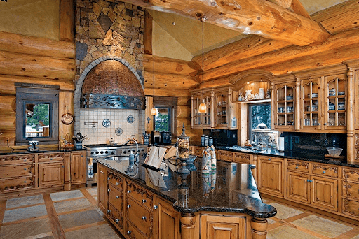 Think Capricorn cabin with yin energy. Rounded edges, darkness, minimal fire and electronics, plenty of places for storage, and a focus on family and close friends.
