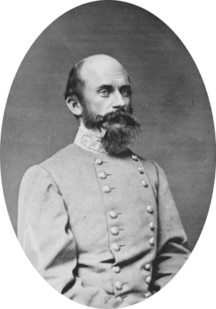 Confederate General Richard S. Ewell took command of "Stonewall" Jackson's troops after he death at Chancellorsville.