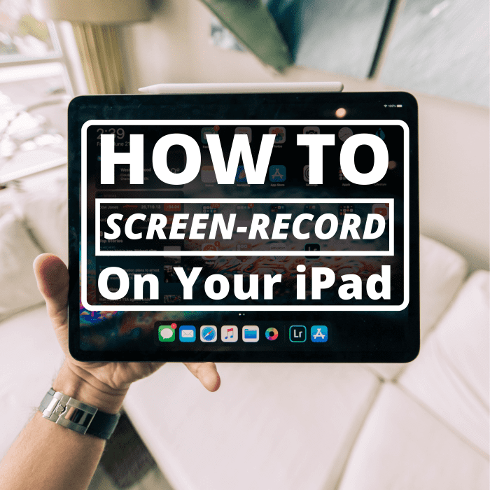 Learn how to take recordings of your iPad screen so you can create demos and tutorials for friends, coworkers, trainees, or your YouTube channel.