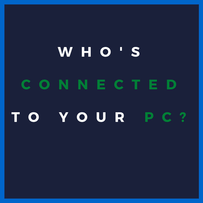 Want to see who's connected to your PC right now? We'll open up the Windows cmd prompt, use Netstat, and then use the "Foreign Address" info found to take a look at the connections on the other end.
