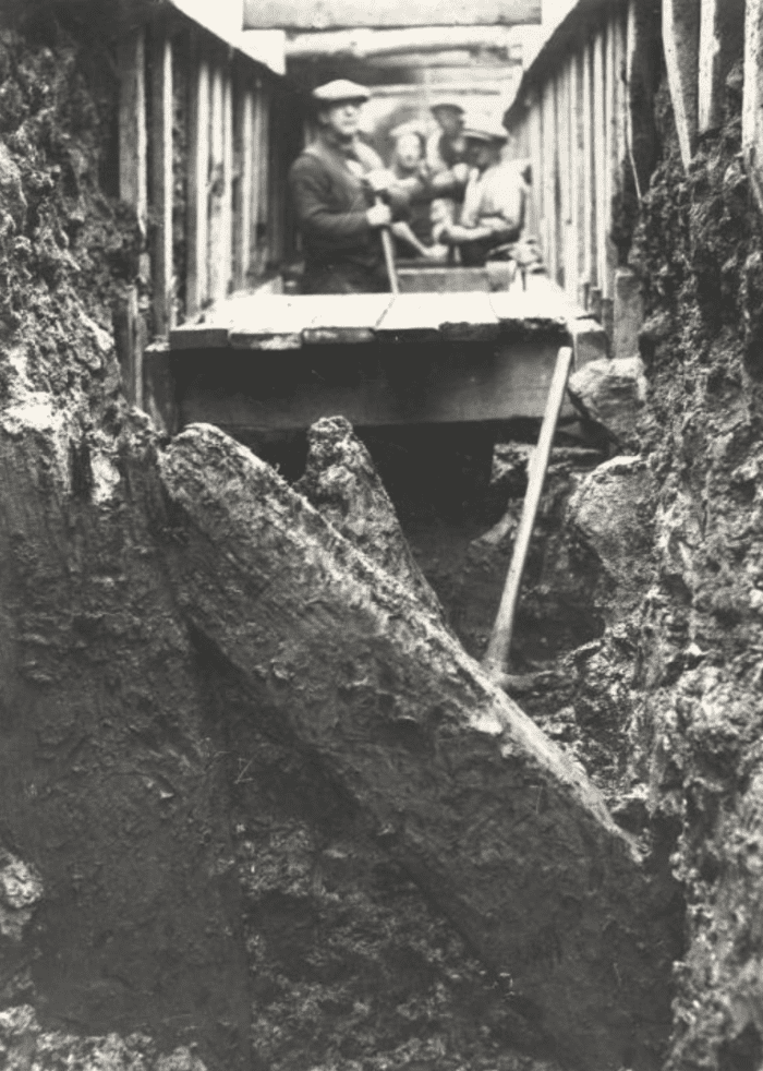 Excavation of the New Castle, Newcastle-under-Lyme