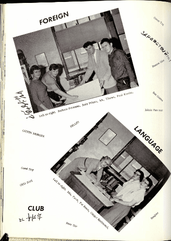 Author as a member of Foreign Language Club