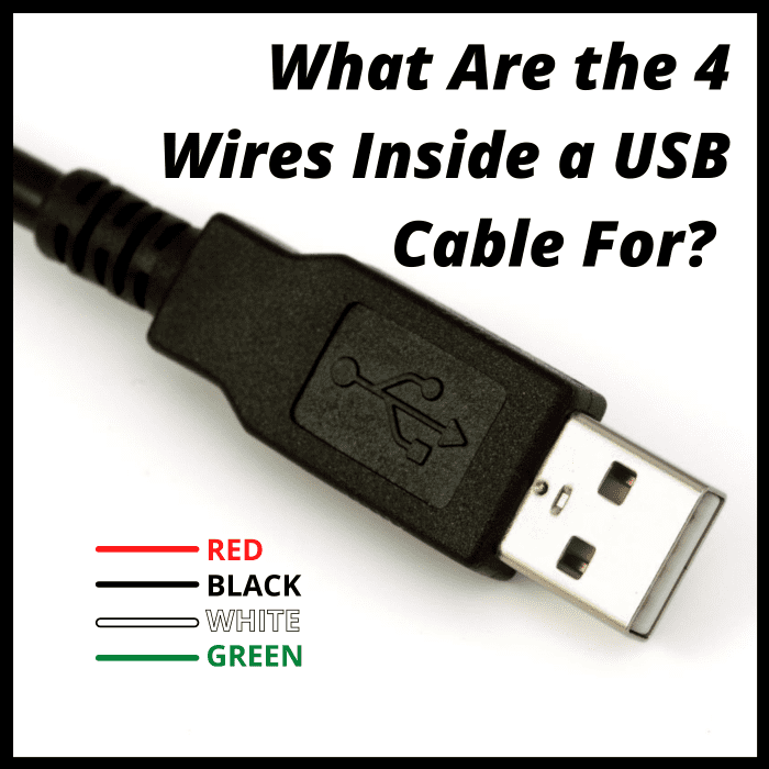 What Each Colored Wire Inside a USB Cord Means - TurboFuture