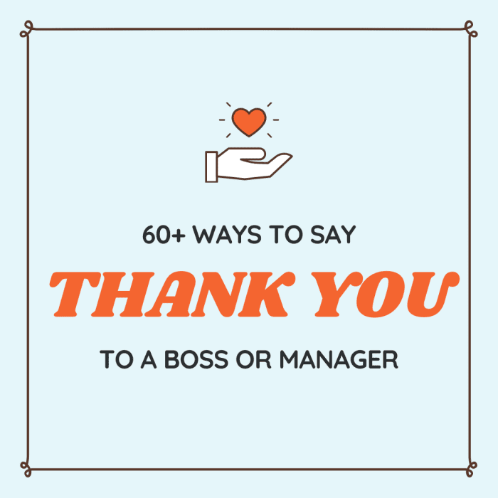 Thank You Notes and Appreciation Messages for Your Boss - ToughNickel