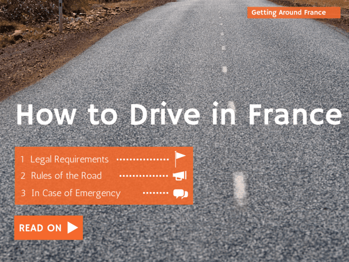 travel to france driving requirements