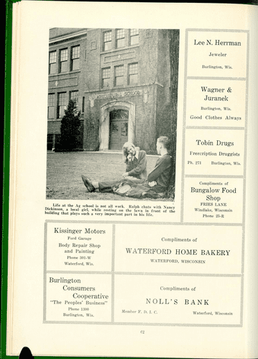 Racine Country Agricultural School at Rochester