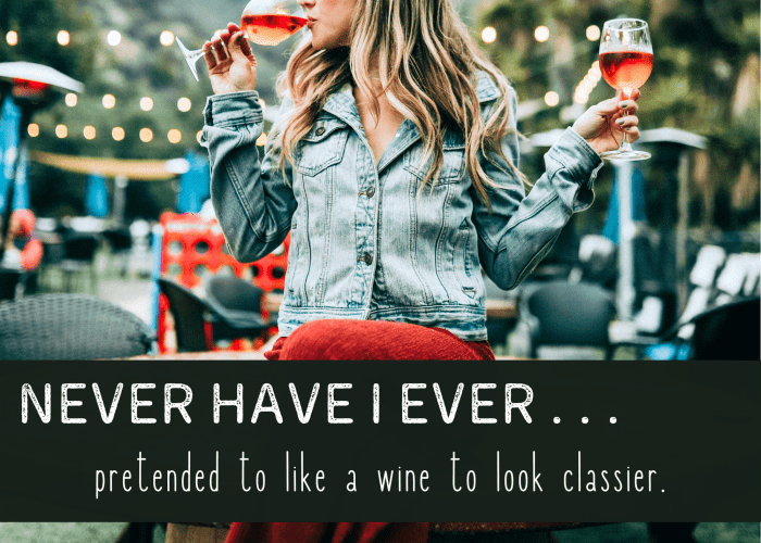 "Ahhhh . . . I detect hints of kumquat, old pine needles, and soft pretzels."