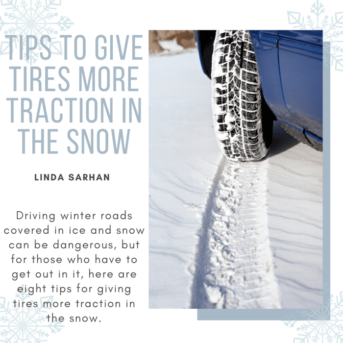 8 Tips to Give Tires More Traction in the Snow AxleAddict