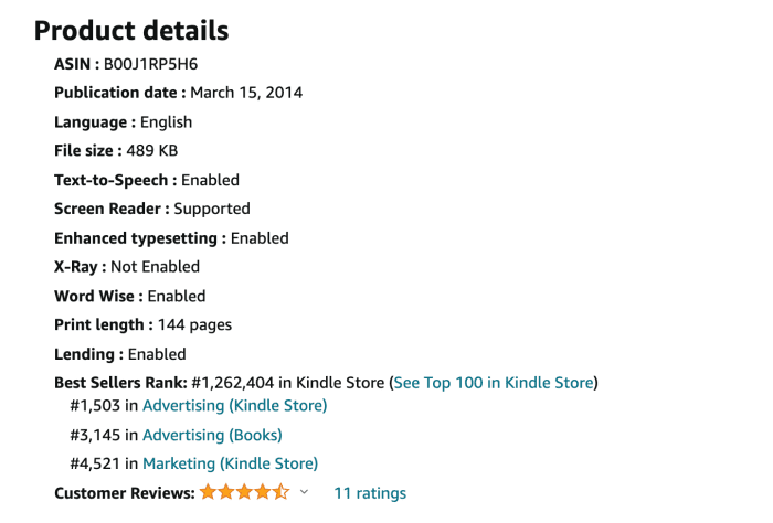 Your Amazon Best Seller Rank for categories is shown on your book's product page on Amazon.