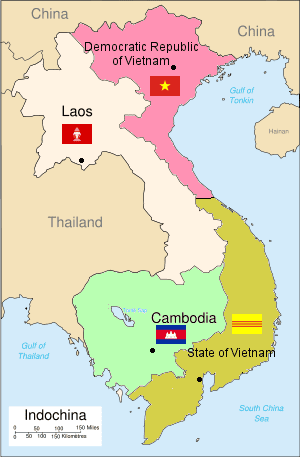 The Geneva Conference would divide Vietnam at the 17th parallel. North Vietnam would be given Ho Chi Minh's communists. South Vietnam would be given a western style government mainly supported by the United States.