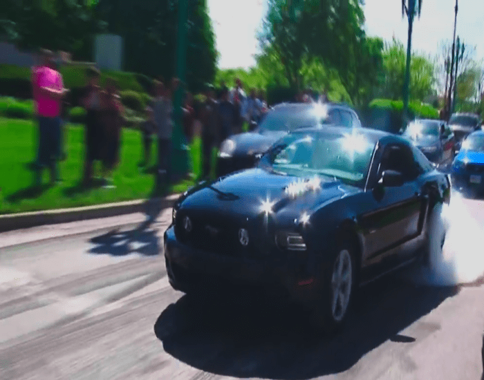 Drifting into an intersection to make an unprotected left turn. One example of bad driving habits is drifting. It causes wear and tears damages to your car.