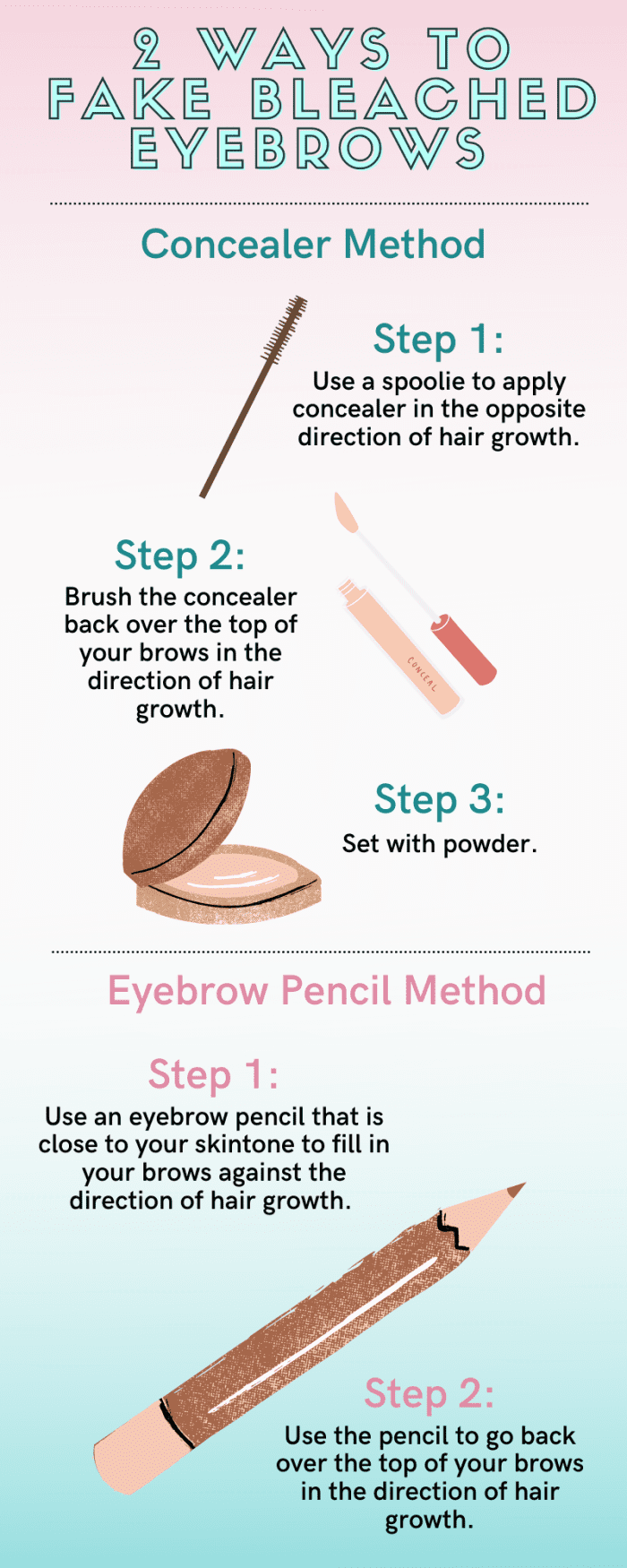 How to Lighten Your Eyebrows With Bleach at Home Bellatory