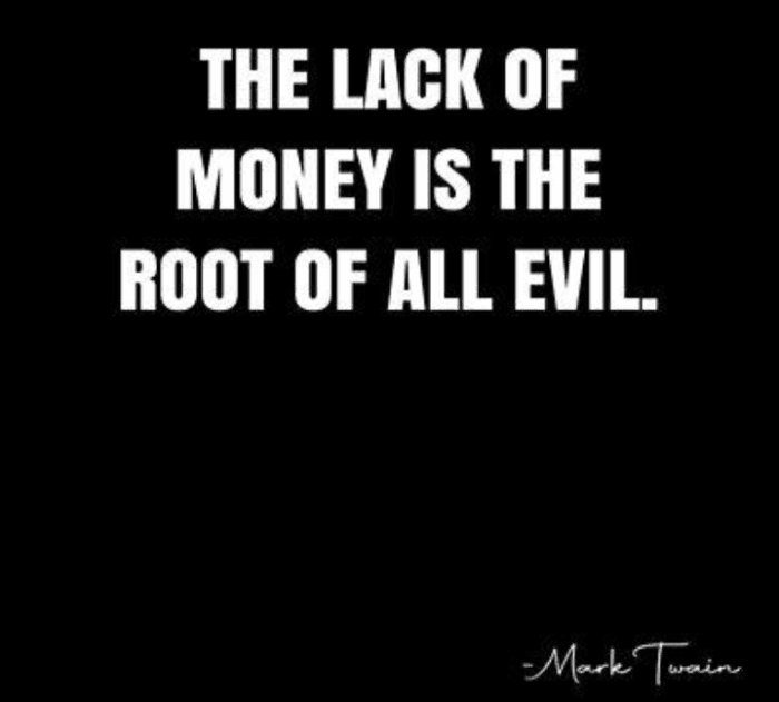 Is money the root of all evil - bynelo