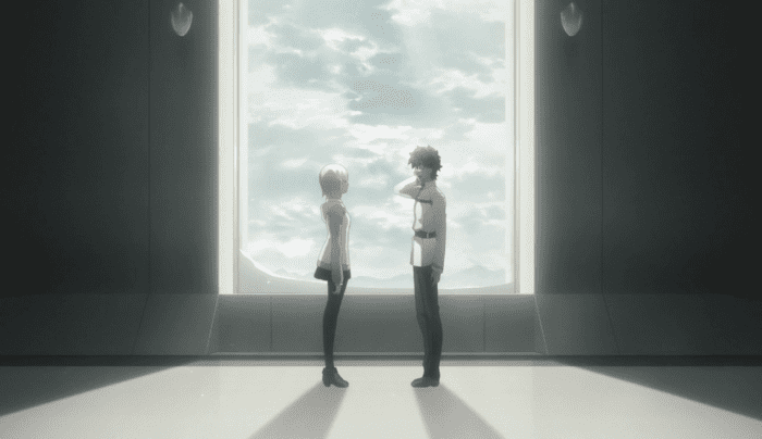 Mash and Ritsuka discuss what they want to do since Chaldea will be taken over by new management soon.