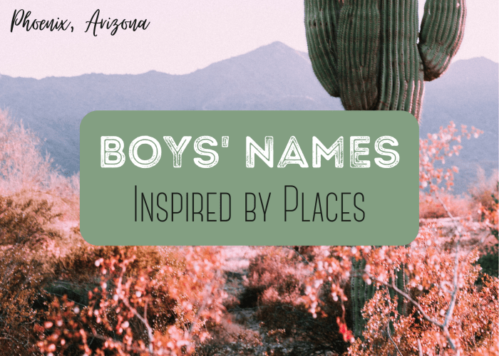 Geographical Baby Names for Girls and Boys: Cities and Places - WeHaveKids