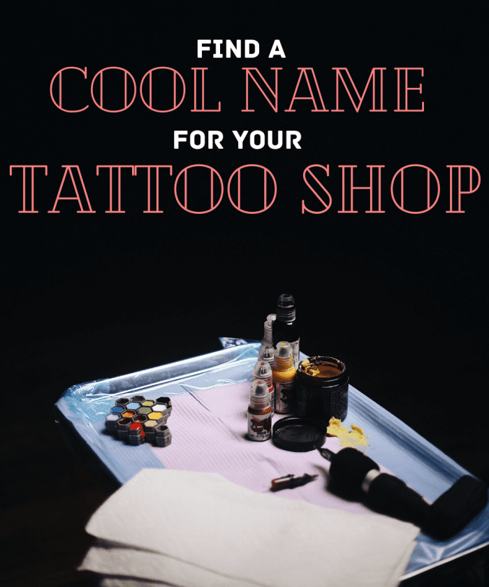 40 Cool Tattoo Shop & Parlor Names TatRing