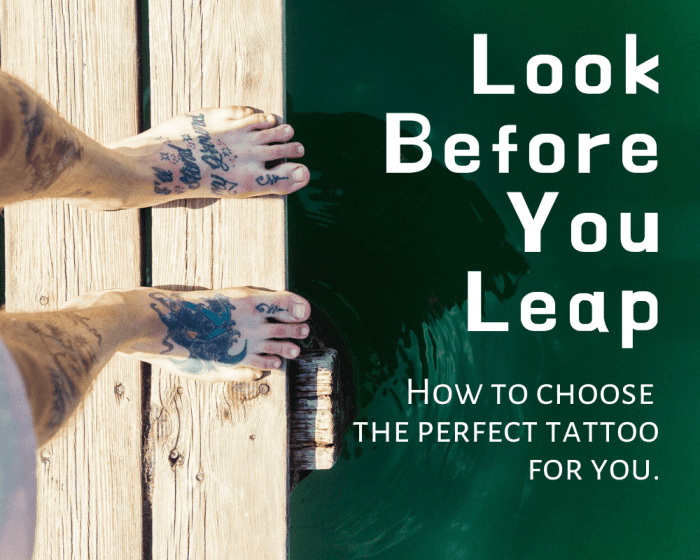 How to get a tattoo you won't regret.